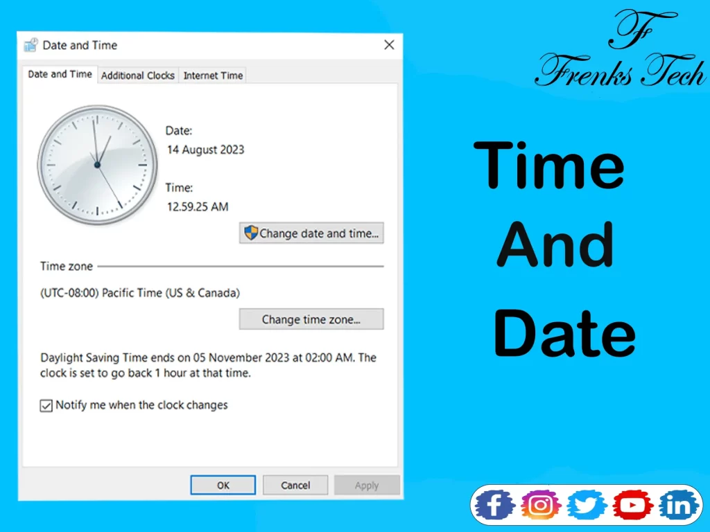 Time And Date 