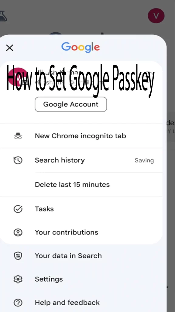 Google Passkey