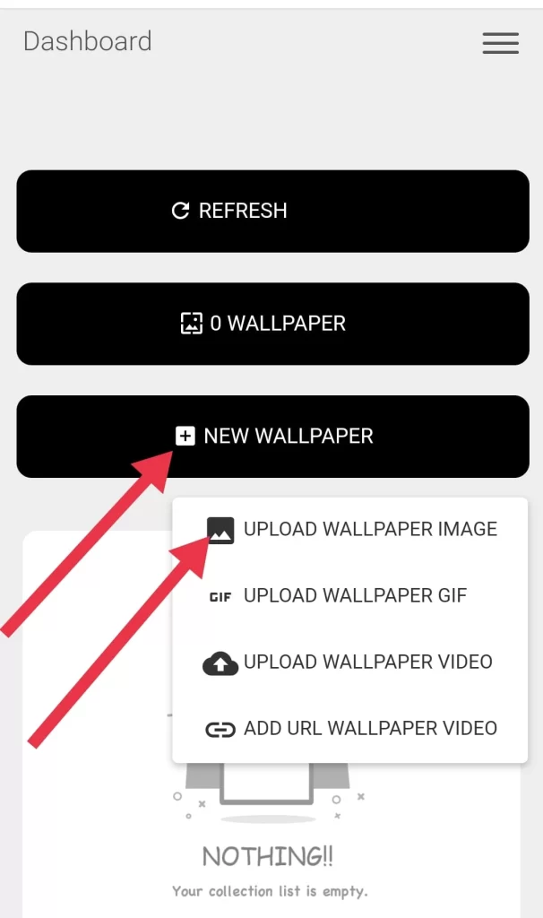 Upload Wallpepar