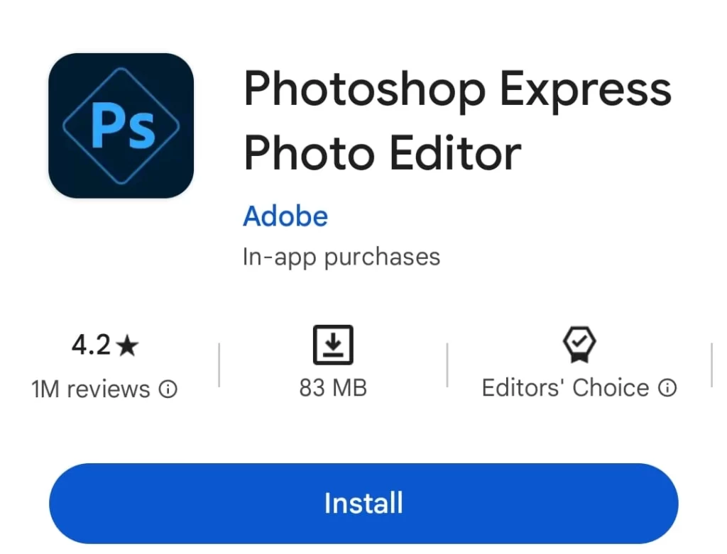 Photoshop Express - Photo Editor App