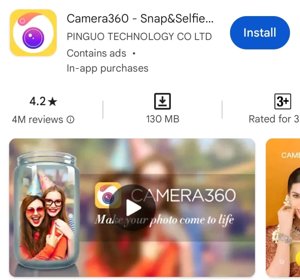 Camera360: Snap & Selfie & Photo