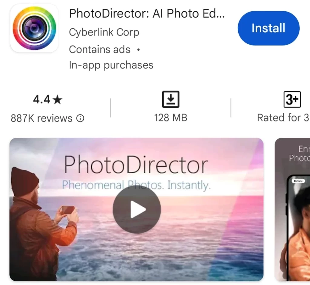 PhotoDirector : AI Photo Editor