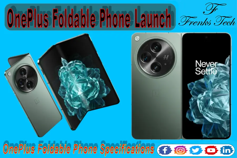 OnePlus Foldable Phone Launch