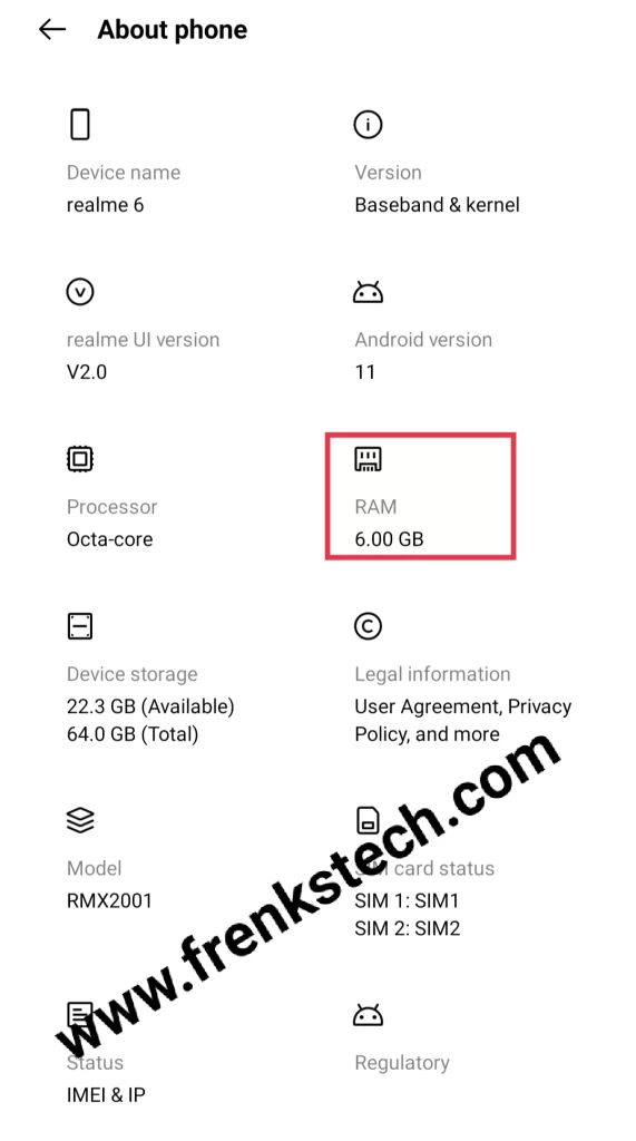 Mobile Me RAM Kaise Check Kare