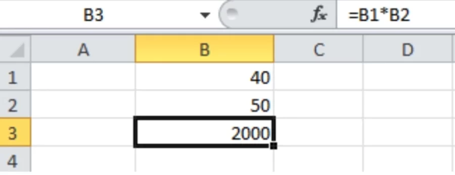 Multiplication Excel Formulas