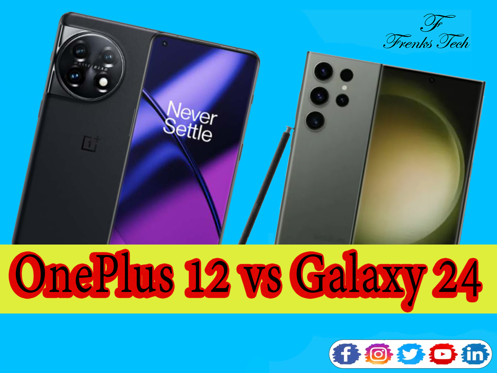 OnePlus 12 vs Galaxy 24