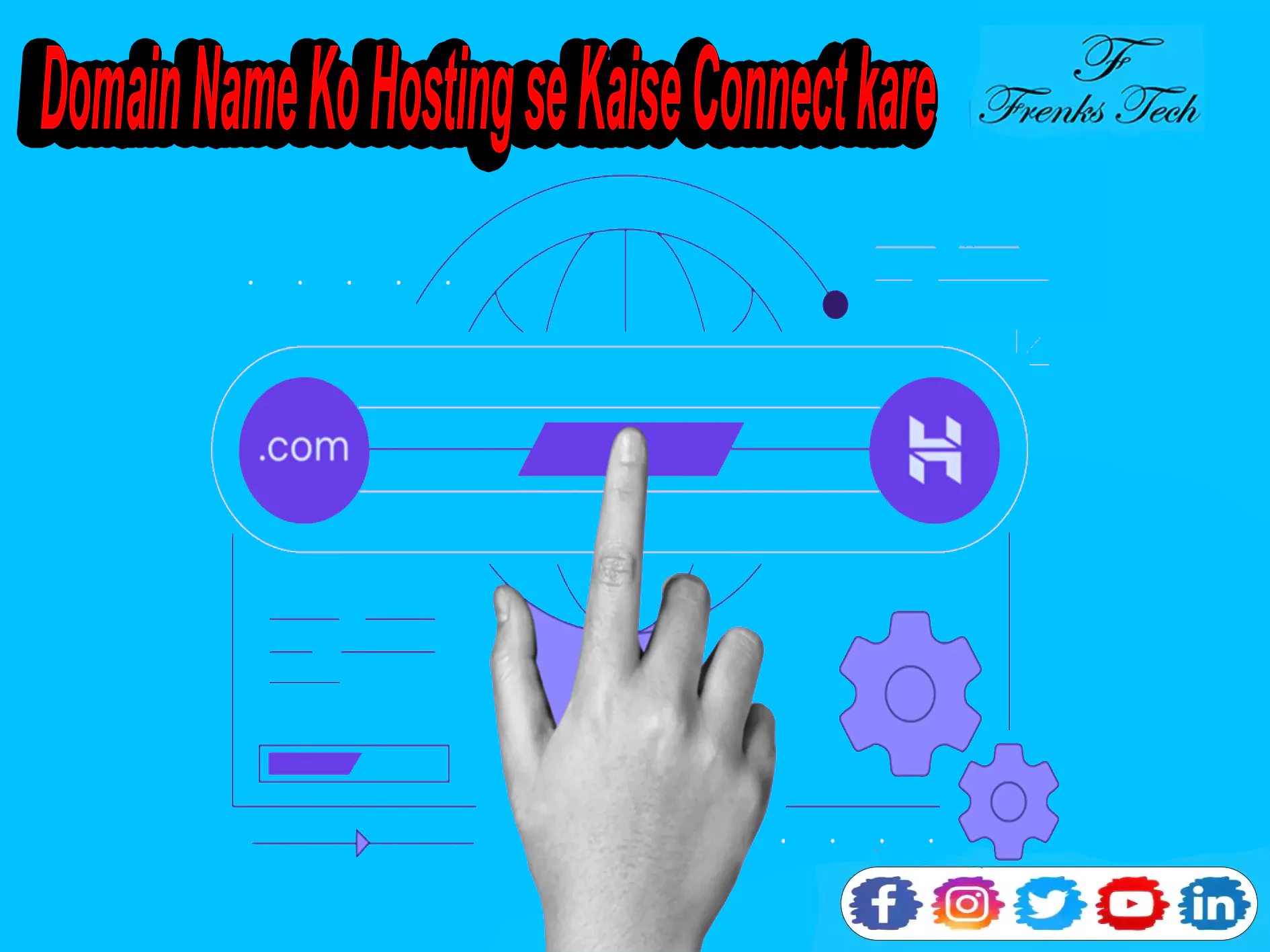 Domain Name Ko Hosting se Kaise Connect kare