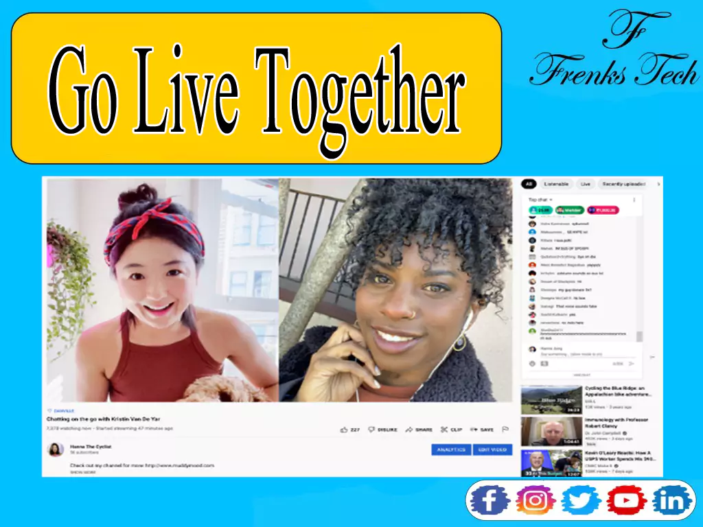 YouTube Go Live Together
