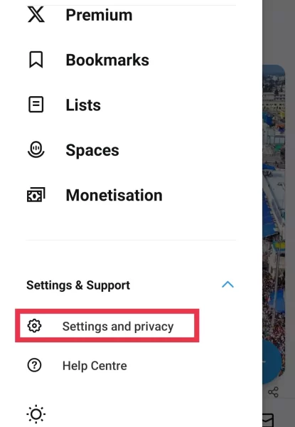 Settings And Privacy